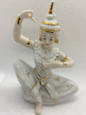 Thai Temple Dancer Figurine, White Monti Piero Spain Porcelain picture