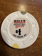 Bill's Gambling Hall & Saloon $1 Casino Chip picture