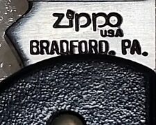 Zippo Brand Pocket Knife Lockable Blade Black Composite Handle USA (Quick) picture