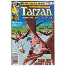 Tarzan (1977 series) #21 in Fine condition. Marvel comics [l