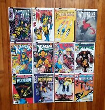 1990s Wolverine Comic Book Marvel NM LOT vtg X-MEN Logan Keys Covers High Grade  picture