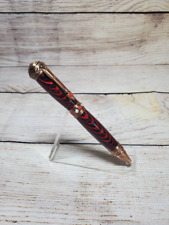 Southwest Pen Handmade Antique Copper Features with Wood Base picture