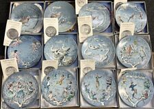 Haviland 12 Days of Christmas Plates - France - 1970-1981 Complete With Boxes picture
