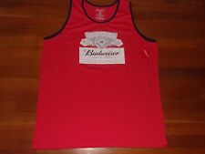 NWT BUDWEISER KING OF BEERS TANK TOP SLEEVELESS T-SHIRT MENS 2XL picture