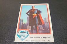 1978 Superman - The Movie - #43 - Sole Survivor of Krypton picture