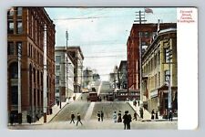Tacoma WA-Washington, Eleventh Street, Scenic View, Vintage Postcard picture