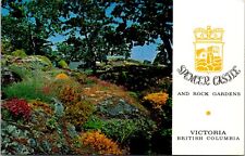Spencer Castle and Rock Gardens Victoria BC Canada Postcard picture