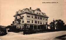 Vintage Postcard - Hotel Barton Exterior View Vermont VT Un-Posted Divided Back picture