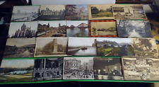 Post Cards Europe UK Scotland London Most Posted & Stamps Vintage Mixed Lot 21 picture