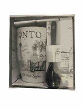 New TORONTO City Coffee/Tea / Hot Chocolate Cup/Mug With Spoon, New In The Box. picture