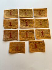 Liggett & Myers Tobacco Co. 1916 WW1 Era Value 1 Cent, 11 New Old Stock picture