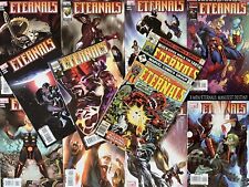 Eternals 1-9 4th series 2008 complete + 9 16 1977 Marvel comic book lot picture