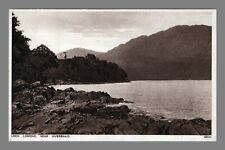 Postcard RPPC Loch Lomond Near Inversnaid Glasgow Scotland picture