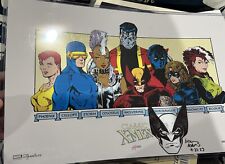 X-Men Limited Print 74/250 signed ORIGINAL ARTHUR ADAMS WOLVERINE SKETCH picture