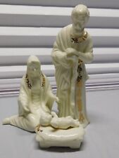 Formalities by Baum Bros Ivory & Gold Nativity Holy Family Figurine Set picture