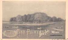 Prior Lake Minnesota Fish Point Resort Vintage Postcard AA74586 picture