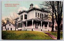 Emergency Hospital Mansfield Ohio OH 1908 Postcard picture