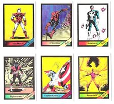 1986 1987 MARVEL UNIVERSE SERIES 1 I -  SINGLE CARDS Comic Images picture