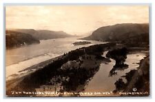 RPPC Crown Point Gorge View Columbia River Highway OR UNP Dimmitt Postcard V7 picture