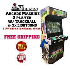 2 Player Arcade Cabinet w/ Trackball & 2x LightGuns picture