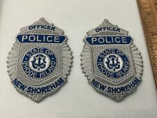 Police Officer New Shoreham State Of Rhode Island 2 piece collectible set new picture