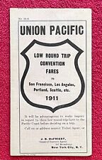 1911 UNION PACIFIC LOS ANGELES SAN FRANCISCO PORTLAND & SEATTLE - 1911 BROCHURE picture