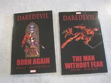 Daredevil Born Again & Man Without Fear Lot of 3 TPB's Marvel (48) picture