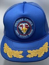 Boy Scouts 1985 Otetiana Council 75th 75 Diamond Jubilee Trucker Hat Cap Foam picture