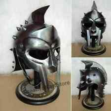 Gladiator Maximus Medieval Armor Helmet Knight Spartan Helmet LARP Handmade item picture