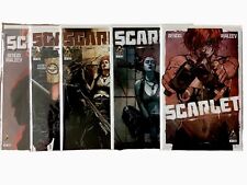 Scarlet #1-#5 Beautiful NM Complete Book One Bendis/Maleex Icon Comics picture