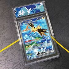 Zapdos 202/165 - 151 - NO CARD - Label + Slab Display Case Only picture