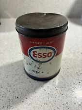 Vintage  Retro ESSO Tin Can Multi-Purpose Grease,Over Half Contents, See Photos picture