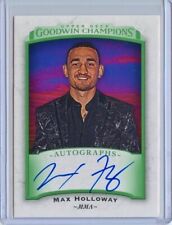 2017 UD Goodwin Champions MAX HOLLOWAY Autograph Auto picture