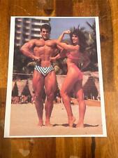 RACHEL MCLISH & BOB PARIS bodybuilding muscle photo (rp) picture
