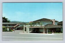 Monterey CA-California, El Adobe Motel, Advertising, Antique Vintage Postcard picture