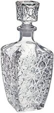 Glass Liquor Decanter Bottle with Stopper Whiskey Wine Crystal Glear Bar Alcohol picture
