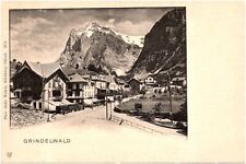 Grindelwald & Bernese Alps Bern Switzerland 1900s Swiss Postcard UDB picture
