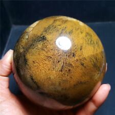 1422G Natural polishing Golden Grass Agate Madagascar 49X40 picture