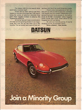 1971  Datsun 240Z Vintage Magazine Ad  Nissan picture