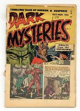 Dark Mysteries #3 PR 0.5 1951 picture