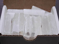 Selenite Sticks Collection 1/2 Lb Natural White Gypsum Crystal Blades picture