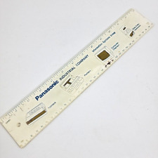 Early Vintage Panasonic Industrial Co Computer Ruler Information Systems B&G NY picture