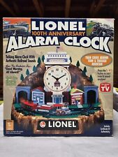 Lionel Alarm Clock 100th Anniversary Train Talking Sound Manual Box Movement picture