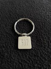 Gap Employee Only Logo Keychain Vintage Mid 90’s EXTREMELY RARE Silver Toned picture