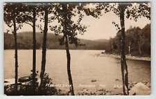 Postcard RPPC Howard's Lake in Hanover, ME picture