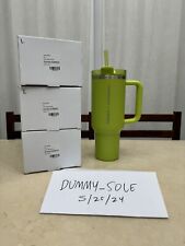 Stanley x Starbucks Philippines Exclusive 40oz Tumbler SS24 LIME GREEN IN HAND picture