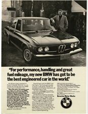 1974 BMW Bavaria 4-door Sedan William Lowry Vintage Print Ad picture