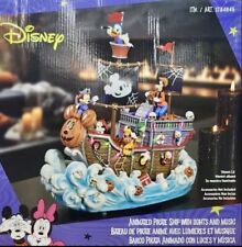 Disney Halloween Animated Pirate Ship with Lights And Music Mickey Mouse picture
