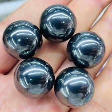 5pc top Natural magnet Quartz Sphere Crystal Ball Healing 20mm picture