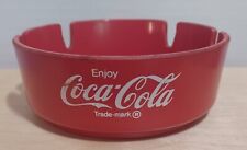 Coca-Cola Ashtray vintage Red MADE IN USA picture